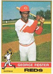 1976 Topps Baseball Cards      179     George Foster